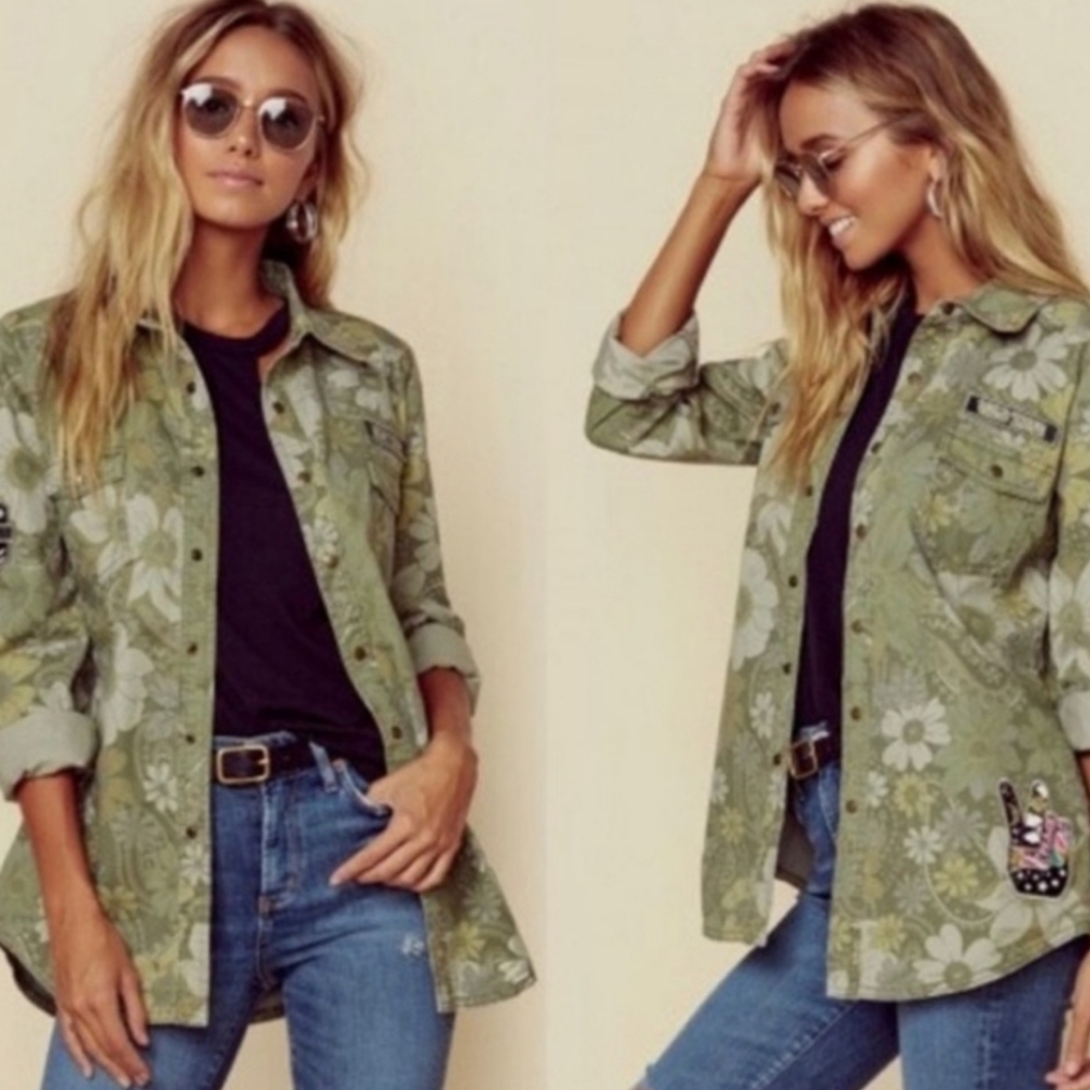 Spell & the gypsy eden jacket sz xs